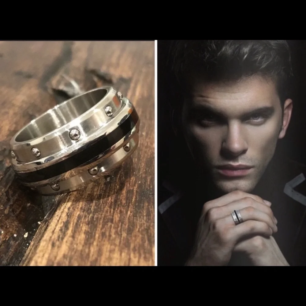 316L Stainless Steel Spinning Ring for Men